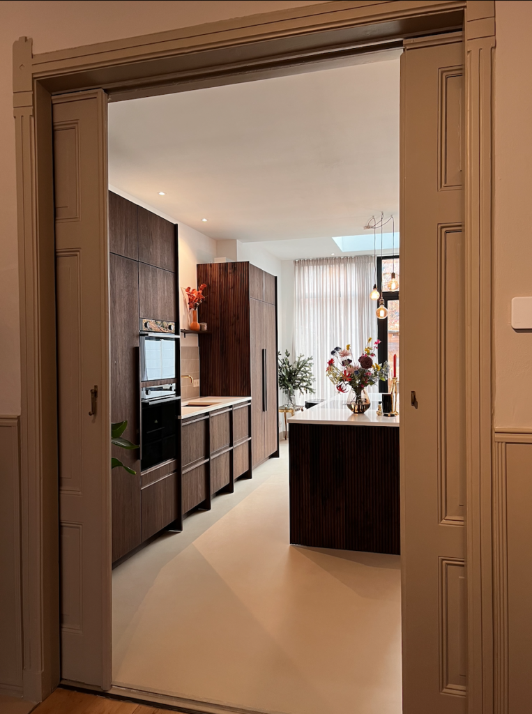 verbouw plan en OH15 ontwerp verbouwing voor aanbouw woning leefkeuken