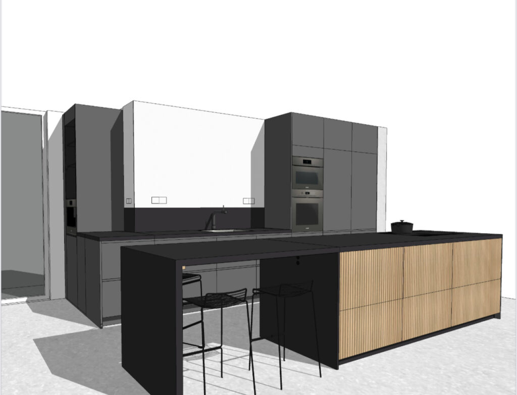 keukenontwerp en installatie in Amsterdam met Ikea method en pax